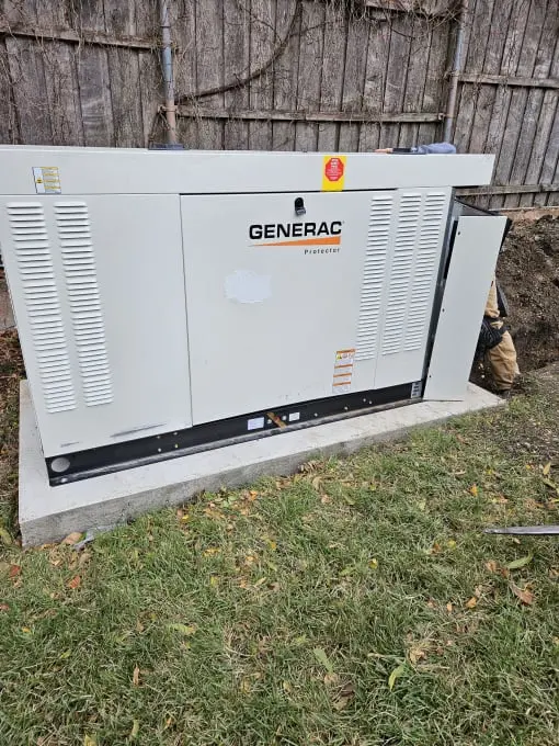Electrician near me for Generac standby generator installation